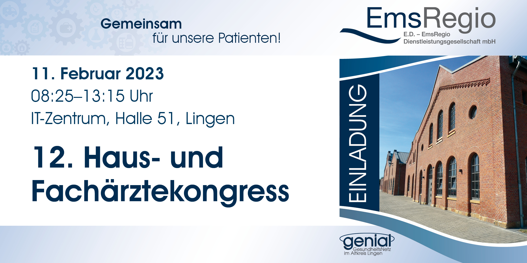 12. Haus- und Fachärztekongress 2023 am 11.02.2023